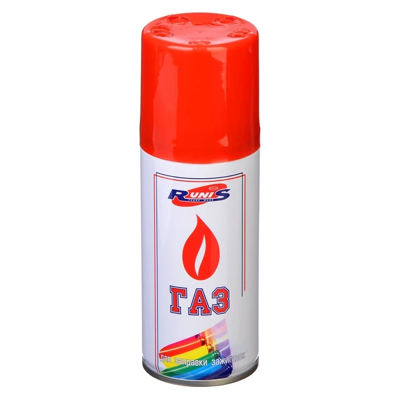 Газ "Runis" для зажигалок 140 мл/36