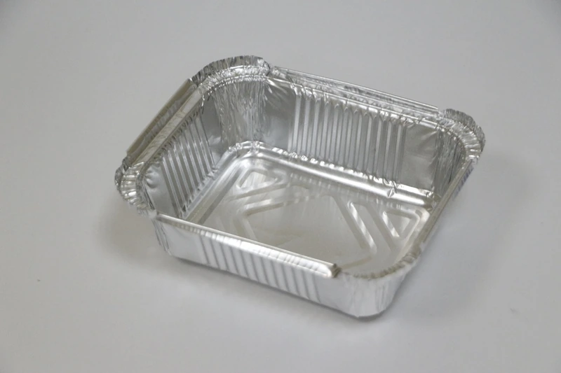 Алюминиевая форма прямоугольная 145х120х40 470 мл R28L 120 / 2040