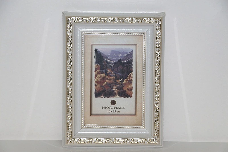 Фоторамка пластиковая 10Х15, Барокко