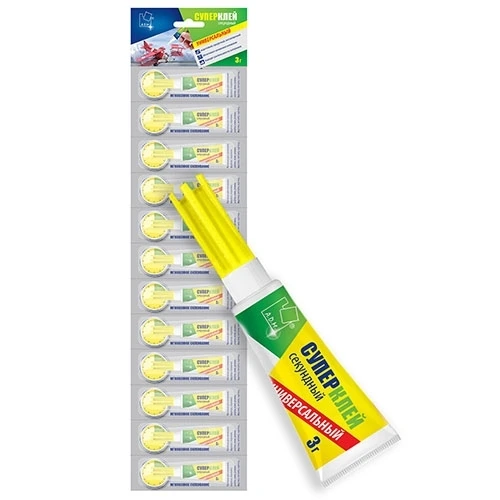 Клей Супер гель 3 гр АДМ (12 шт) / 288