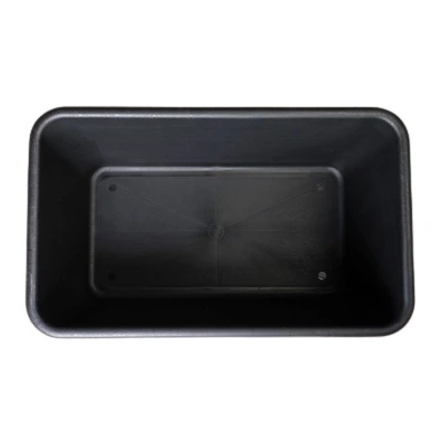 Таз 90 л Боб. прямоугольный строительный черный (5277) / 10