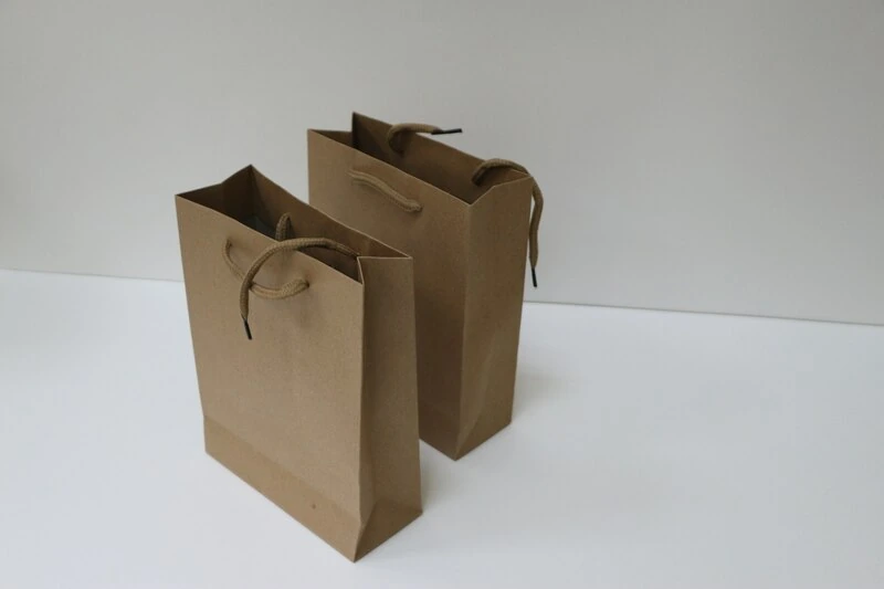 Сумка крафт 15*20*6 12шт/уп