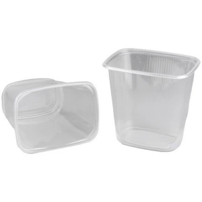 Контейнер 500 мл 108х82 с крышкой ДП / 100 / 1000