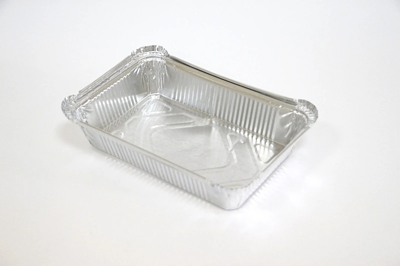 Алюминиевая форма прямоугольная 870 мл, 212х147х40 мм, R1L / 1000