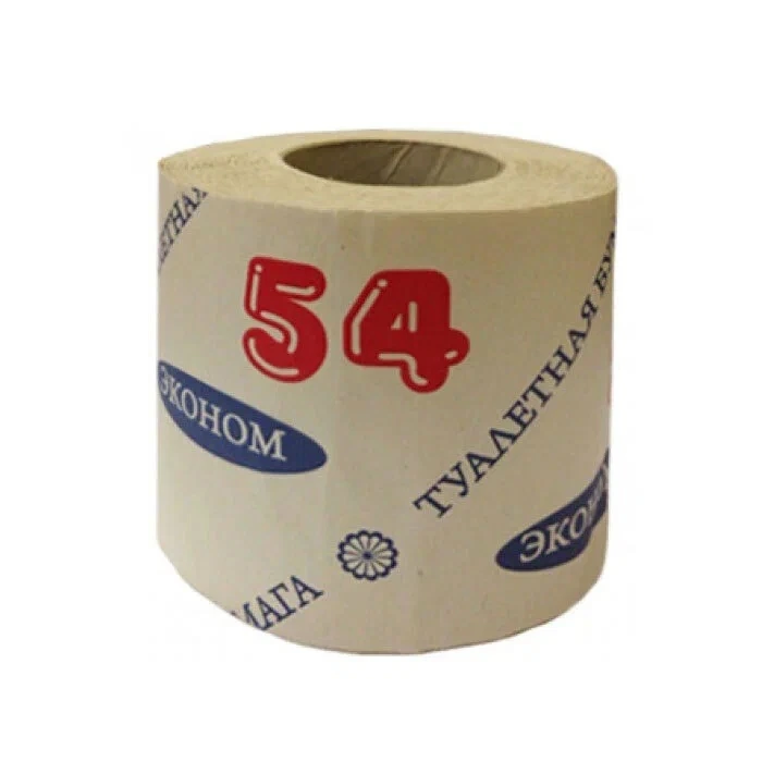 Туалетная бумага "54 ЭКОНОМ" / 72