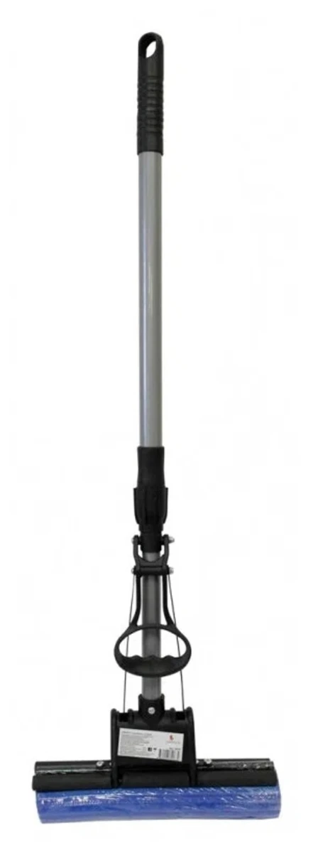 3916 Швабра с губкой металл/пластик (изгиб)