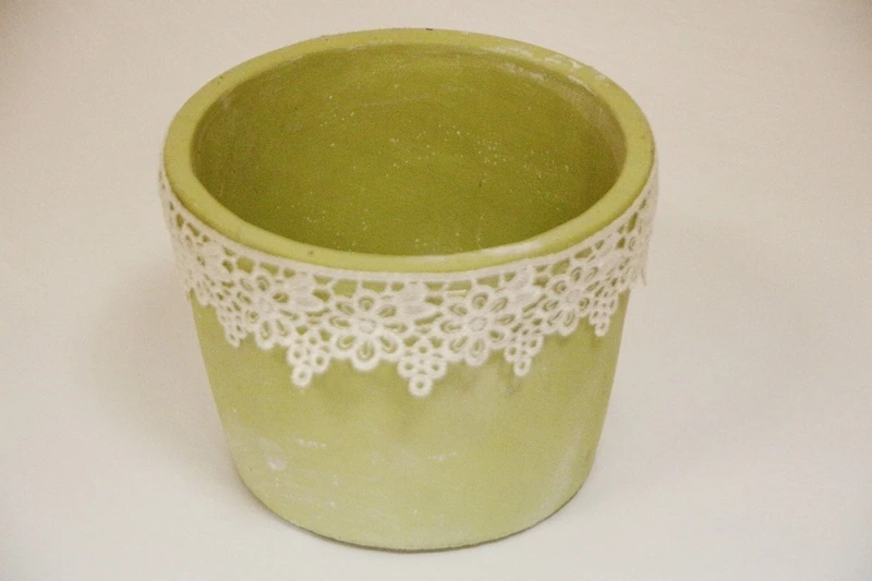 Кашпо керамика 12х10см																														