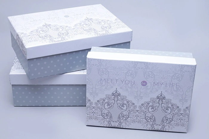 Коробка прямоугольник набор из  3шт 29х21х9,5см