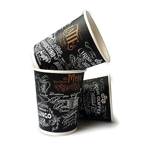 Стакан бумажный 250 мл для горячих напитков MENU / 50 / 1000