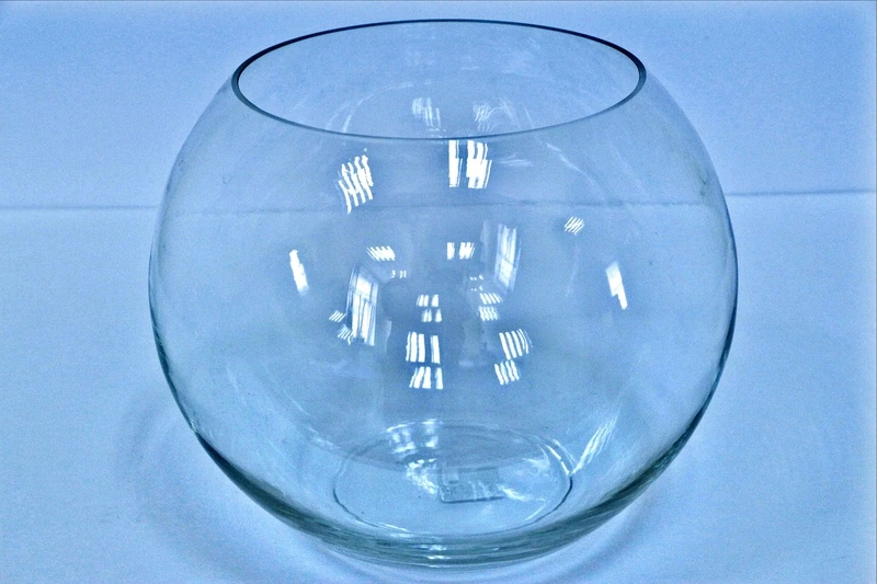 Ваза стекло 2071 Шаровая 7,5л, H22 D18