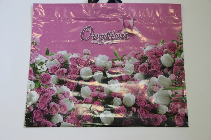 Пакет с петлев. руч. 60х50 (70) "Овация" ИП / 25 / 250