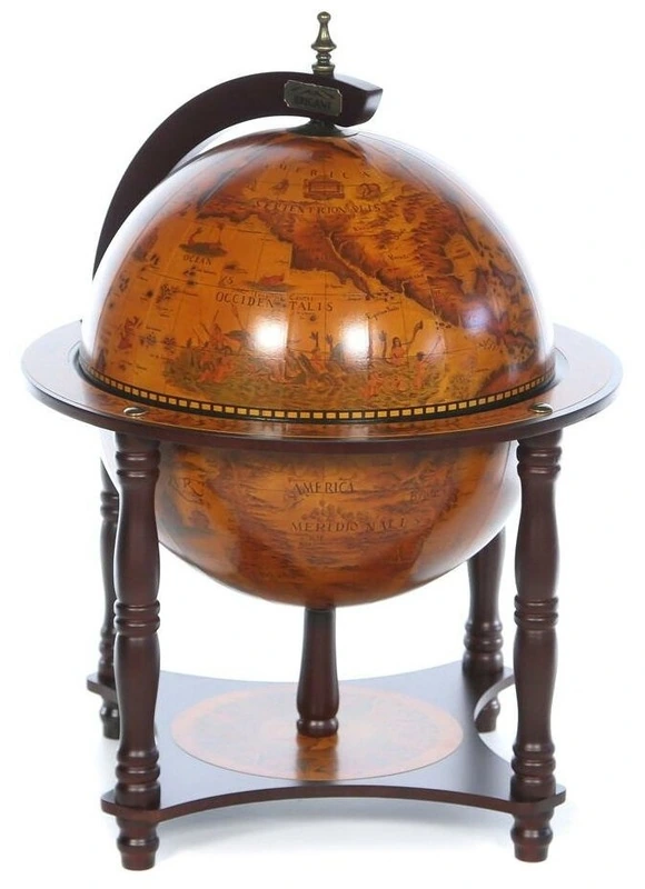 Глобус бар "BRIGANT" напольный d=33см, 41,2*41,2*57см