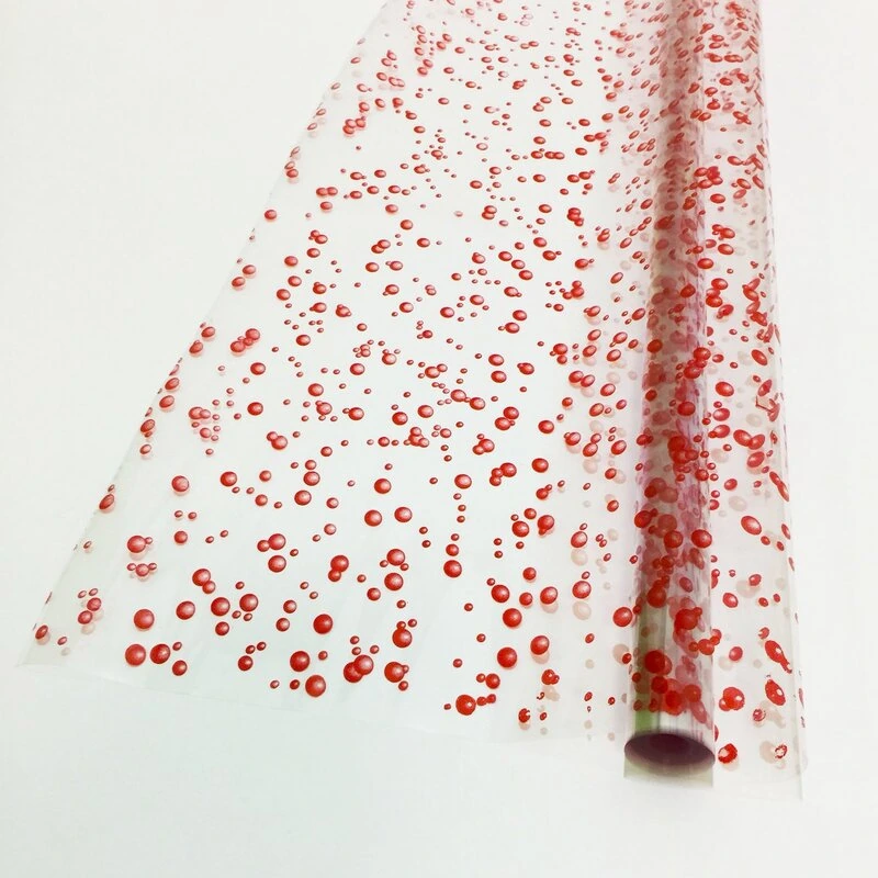 Плёнка в рулоне цветная "Россия" 70см, пузыри