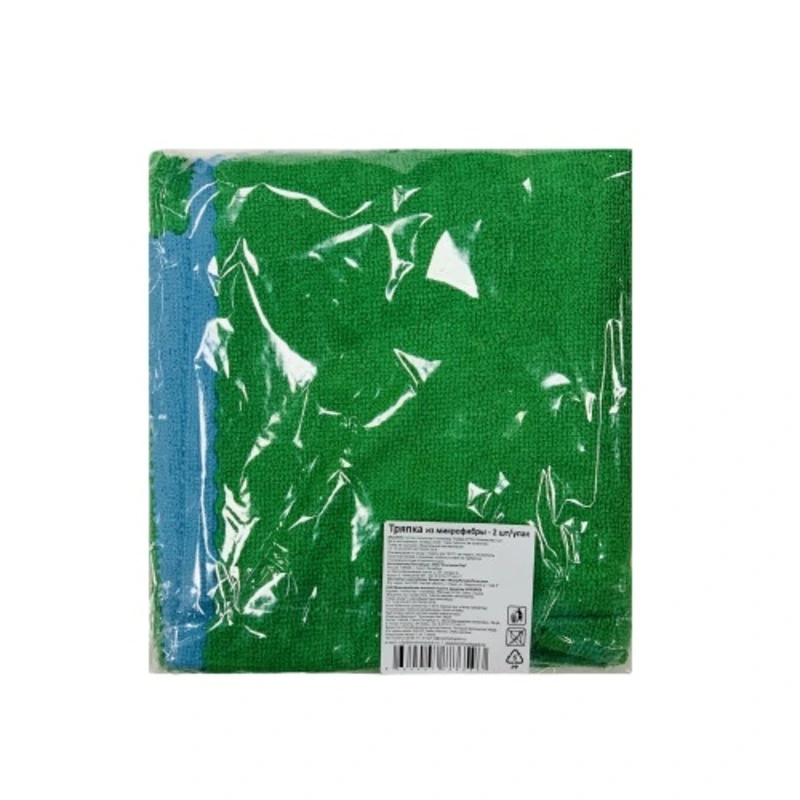 Тряпка для пола из микрофибры 40х60 см 2шт/уп /30