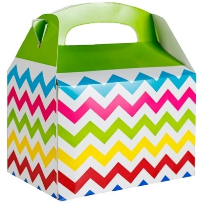 Коробка для угощений Шеврон 17см 2шт./G