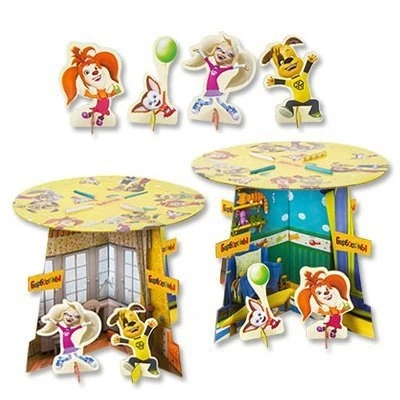 Стойка д/кексов 1 яруса Барбоскины/G