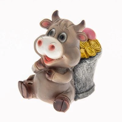 20930 Копилка "Бычок" 6*7*8 см