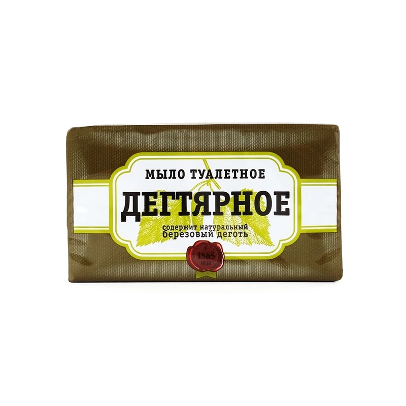 Мыло туалетное твердое "ДЕГТЯРНОЕ" 140 г / 40