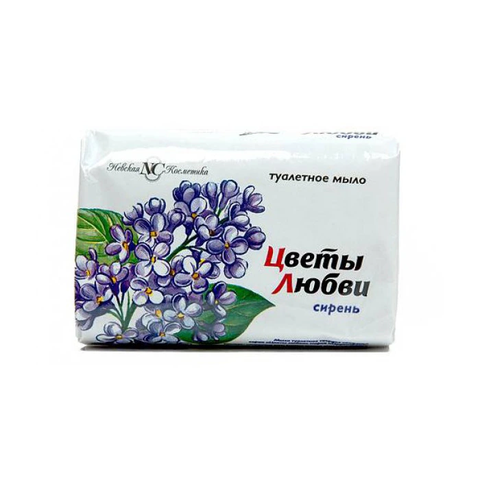 Мыло туалетное "Цветы любви" 90 г / 72