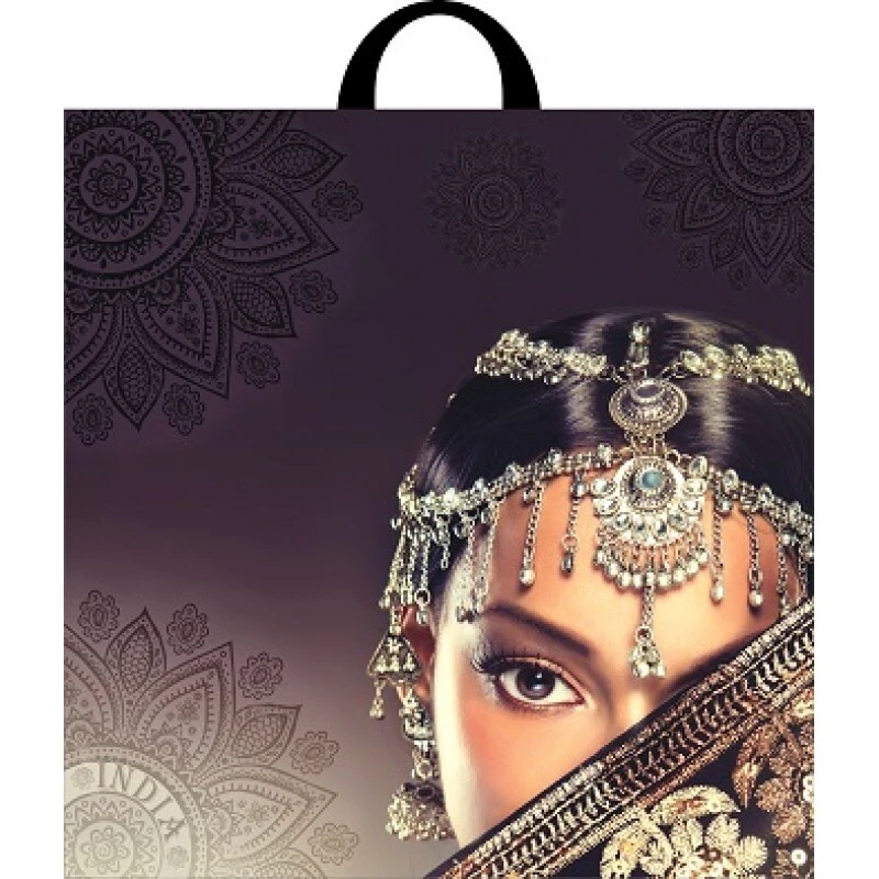 Пакет с петлев. руч. 44х44 (70) в ассорт. ИП / 25 / 500