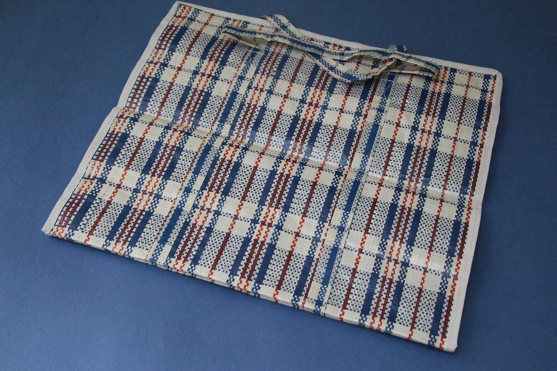 Сумка джутовая на молнии №2