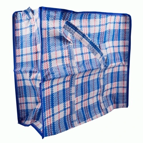 Сумка джутовая на молнии №4