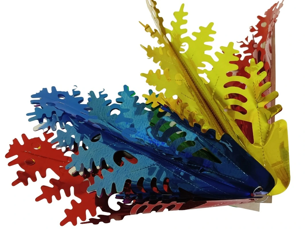 Гирлянда цветная, 29х18см 