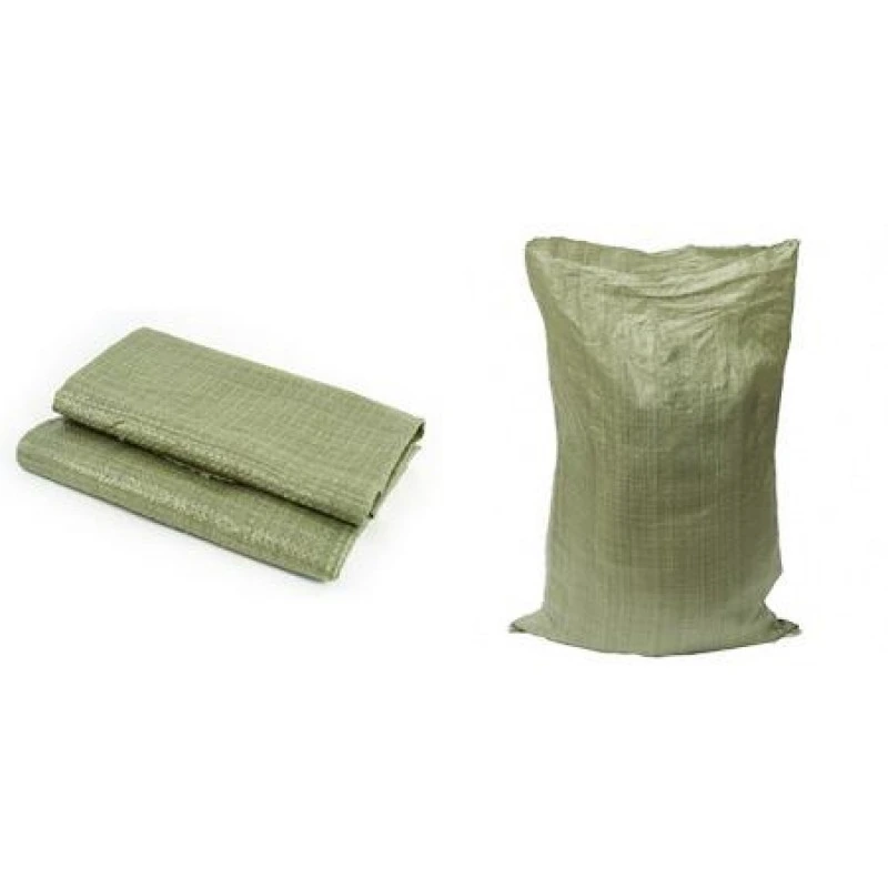 Мешок П/П 55х95 зеленый / 10 шт / 1000