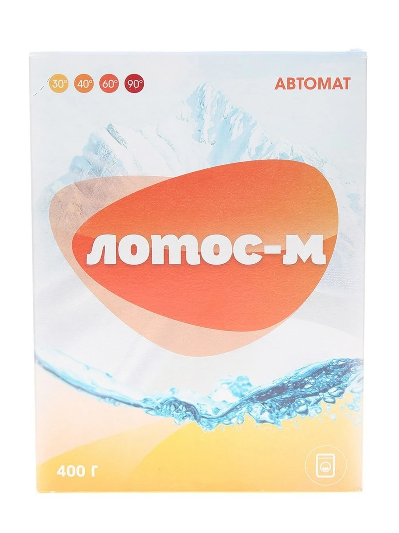 Лотос-М стиральный порошок 400 г автомат / 24