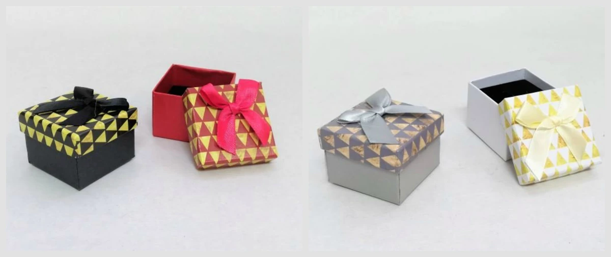 Коробка ювелир.  5*5*2 24шт/уп