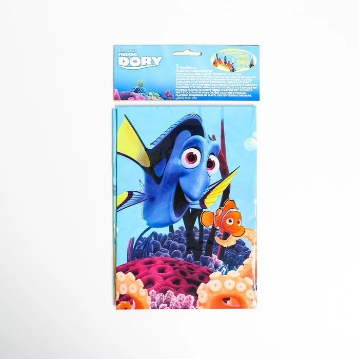 Скатерть п/э В поисках Дори 1,2х1,8см/Р