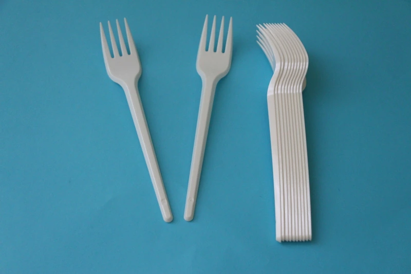 Вилка 16,5 белая (12 шт) / 90
