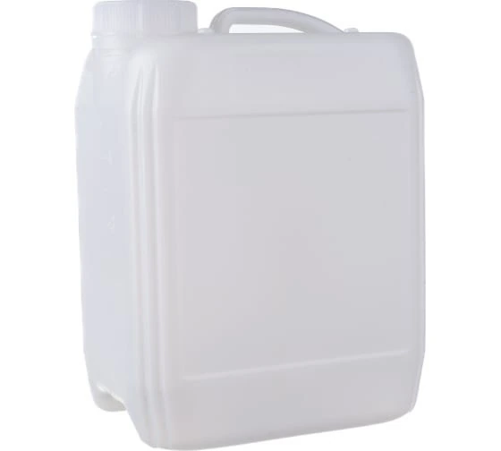 Канистра п/э 10 л (220х185х330 мм) со шкалой уровня, с пробкой