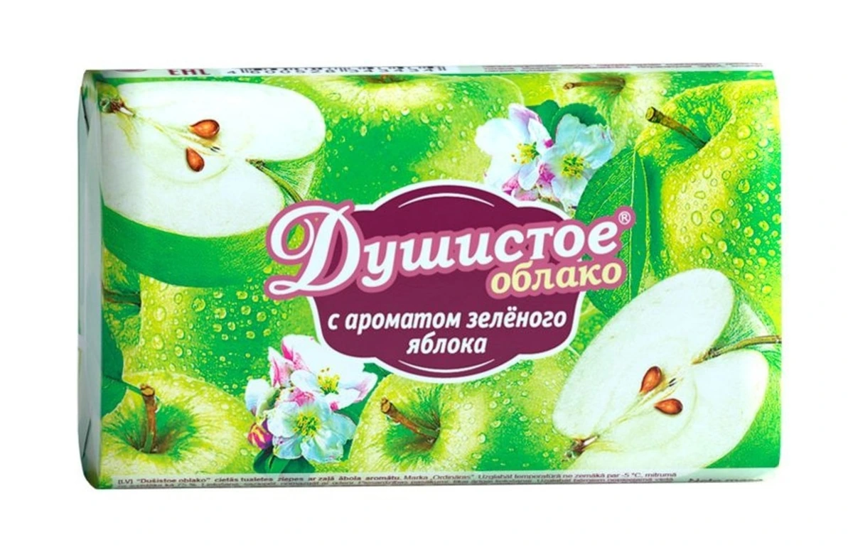 Мыло туалетное "Душистое облако" НМЖК 4х70 г / 18