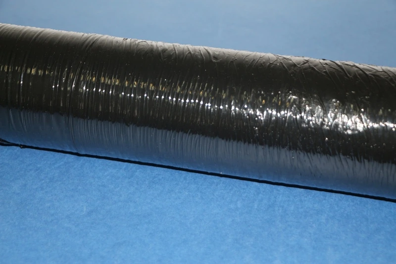 Стретч пленка 500 мм 20 мк нетто 1,95 кг черная/6