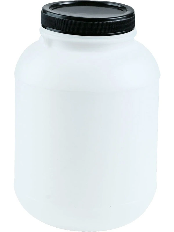 Банка п/э 3 л круглая, с крышкой