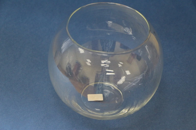 Ваза стекло 2069 Шаровая 4л, H20 D13,5