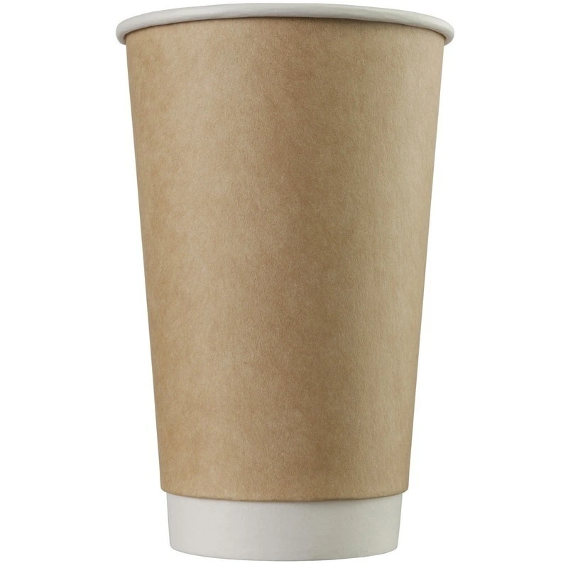Стакан бумажный 400 мл для горячих напитков двухслойный DW90-530 / 25 / 400