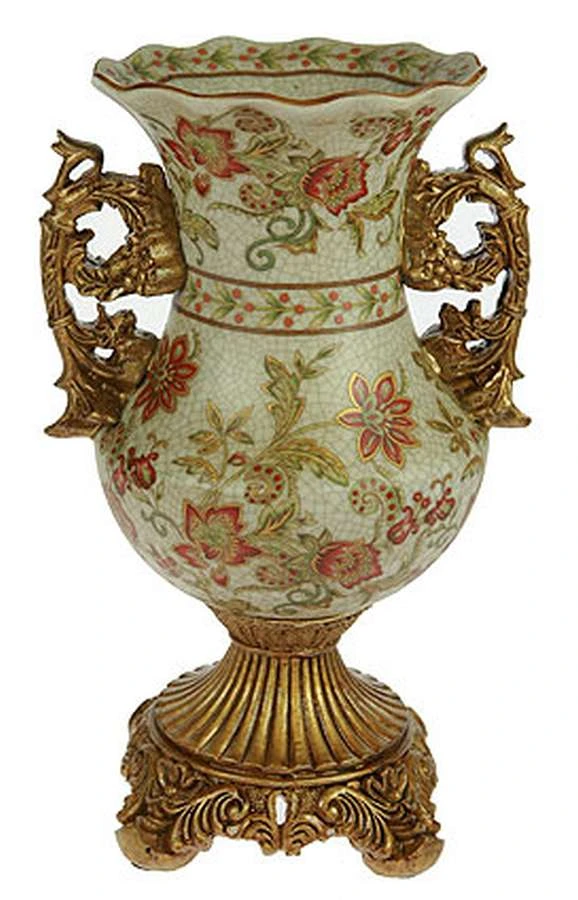 151206Ваза декоративная, керамика 16*11*27см 