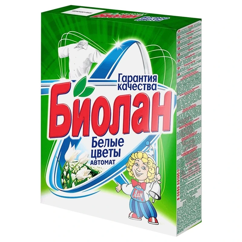 Биолан стиральный порошок 350 г автомат / 24