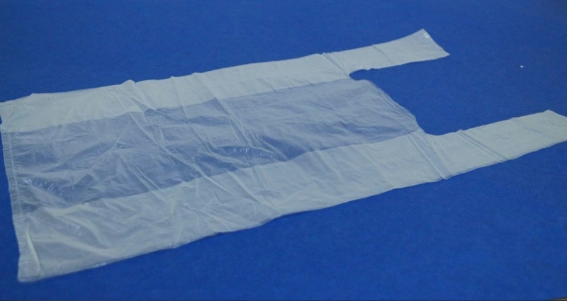 Пакет "Майка" 25+12х45 8 мкм 100 шт БМУ белая / 50