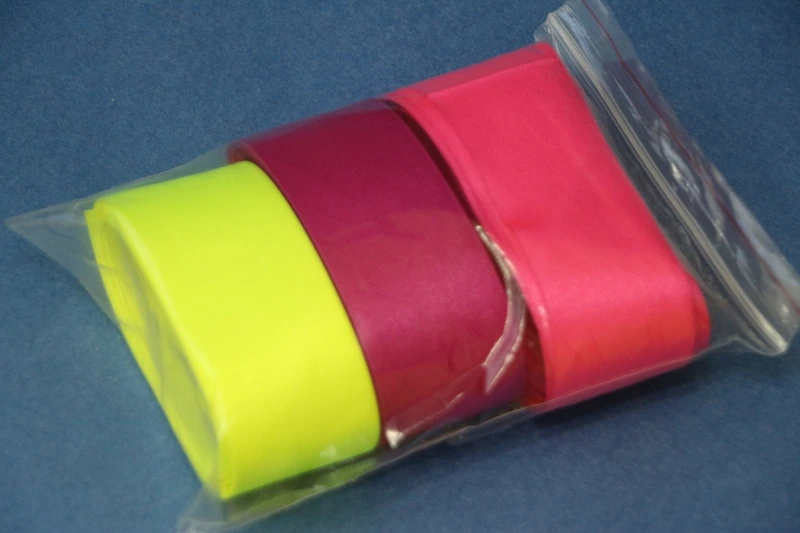 Набор лент свадебных на машины, 3,9 см атлас