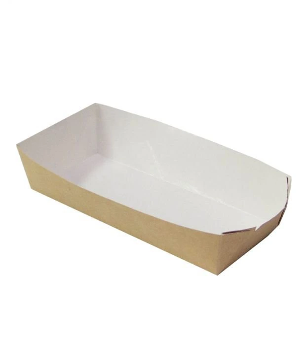 Лоток 165х70х40 для хот-дога крафт Оригамо /100/600