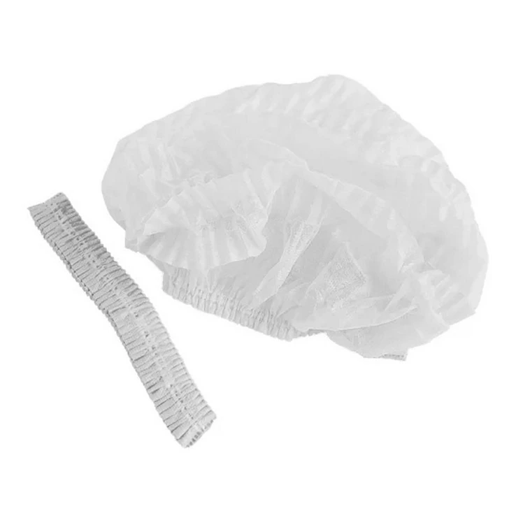Шапочка-берет Шарлотта  нетк. 100 шт. белая (10%)/10