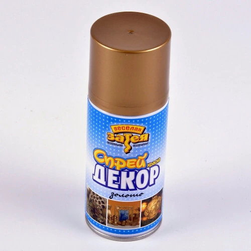 Спрей Декор золотой 150мл/V