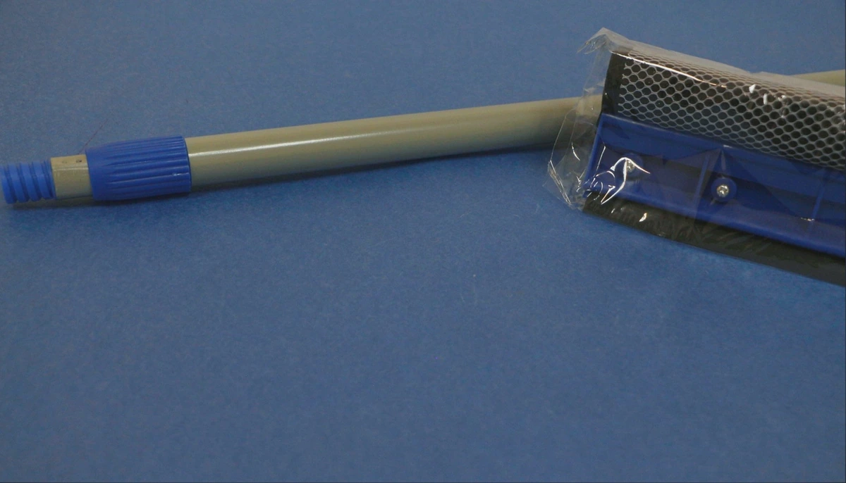 Стекломой 20х120 см , двуст, с телеск. ручкой 