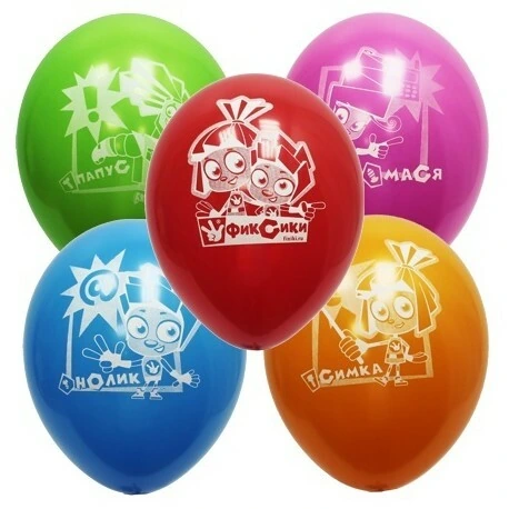Шар с рисунком 12" Фиксики
