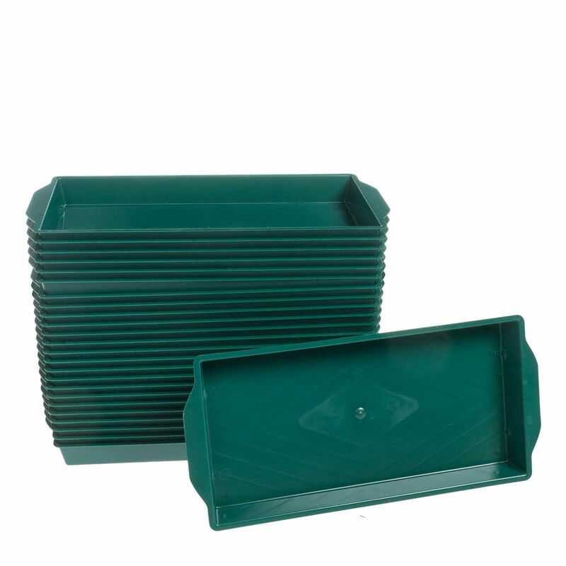 Поддон д/кирпича  26*12,5*2,5см, зеленый