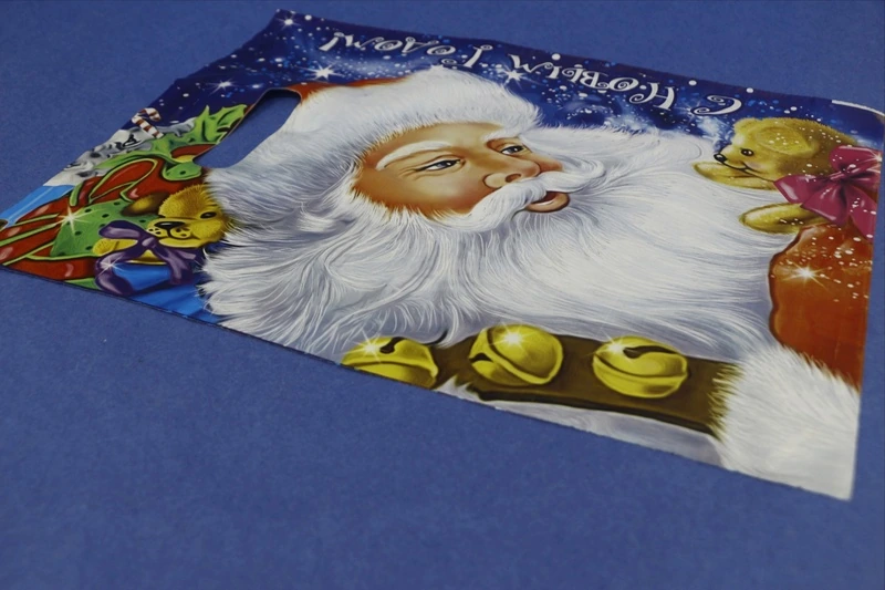 Пакет с выруб. ручкой 30х40 (30) НГ "Долгожданный подарок" ИП / 1000