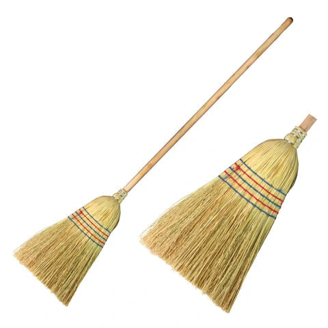 Метла-веник сорго с черенком (65743)/25